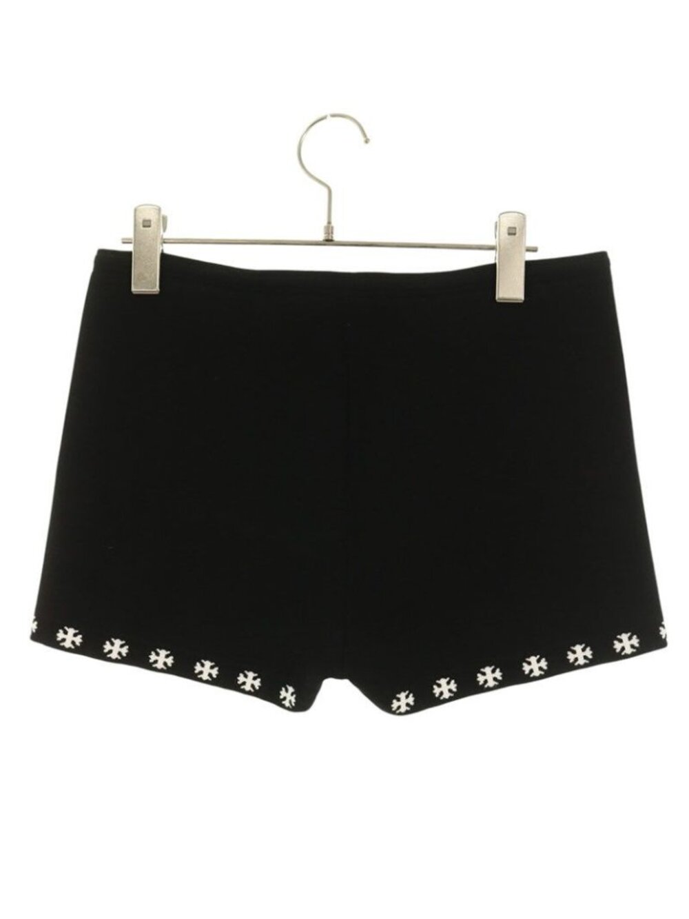 Chrome Hearts Boy Short Drwstrng CH Plus Scroll with Sintered Chips Jeans